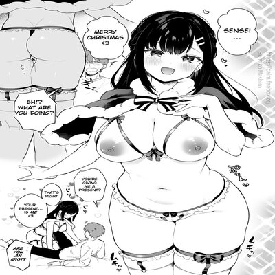 Christmas Ni Ero Shitagi Wo Mi Ni Tuketa Miyako-chan To Sex Suru Manga